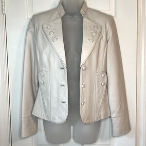 🌻Vintage 100% Lamb Leather Crop Jacket. XS-S